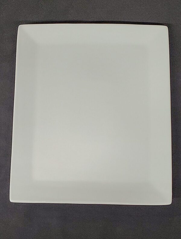 11x13 White China Square Platter - Image 3