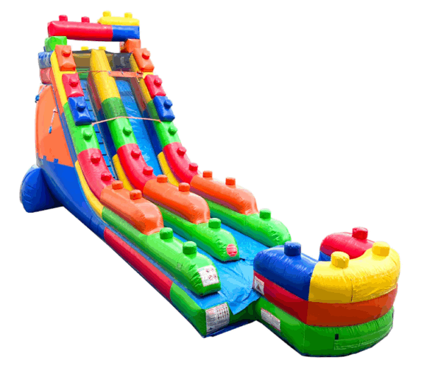 18' Building Block WET Slide