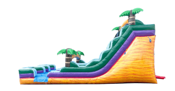 18' Yellow Twin Slide WET - Image 3
