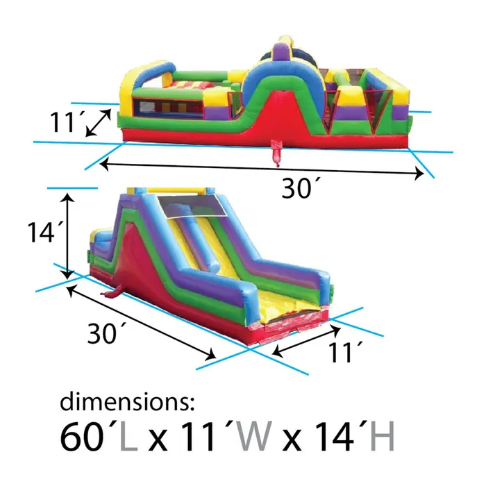 Retro 60′ Obstacle - Image 2
